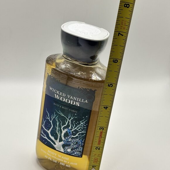Bath & Body Works Wicked Vanilla Woods Moisturizing Body Wash Shower Gel 10 oz - Picture 11 of 12
